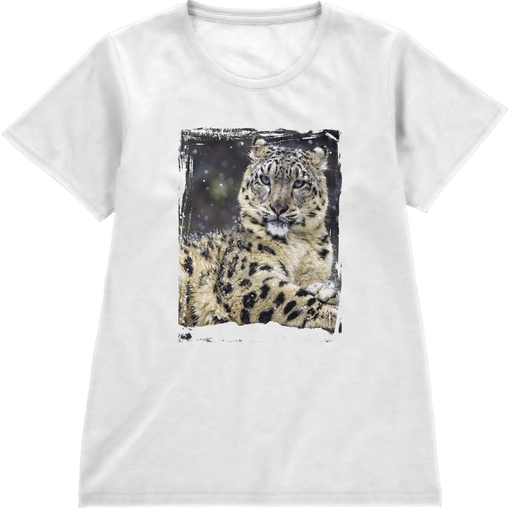 Regular Fit Printed T-Shirt Leopard — image 4