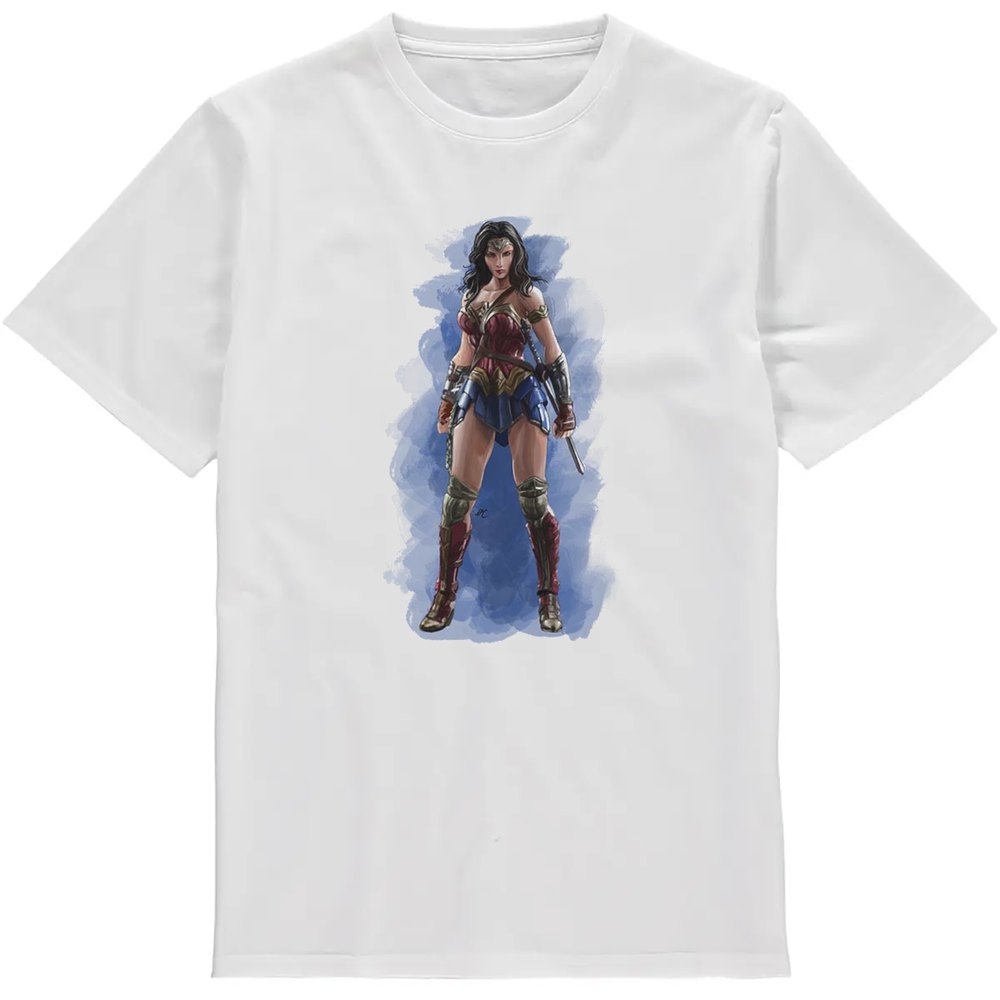 Regular Fit Printed T-Shirt Wonder Woman — image 2