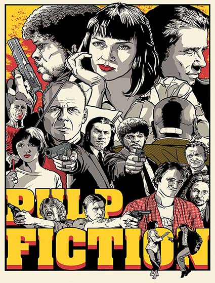 Regular Fit Printed T-Shirt Pulp Fiction — image 6