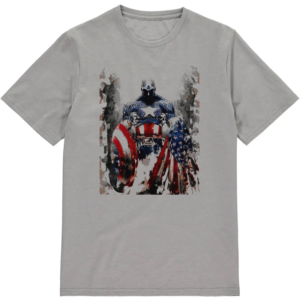 Regular Fit Printed T-Shirt Captain America — image 3