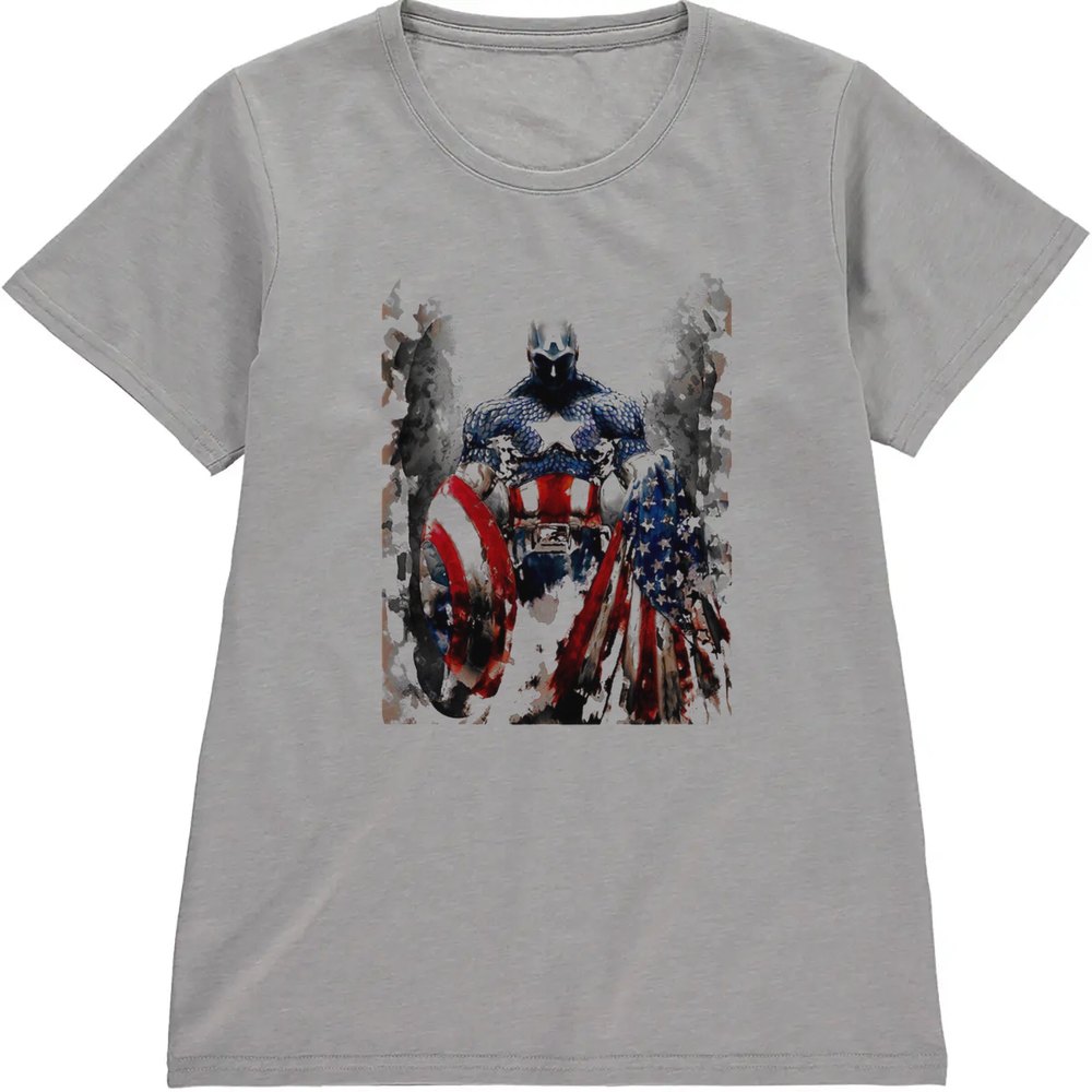 Regular Fit Printed T-Shirt Captain America — image 5