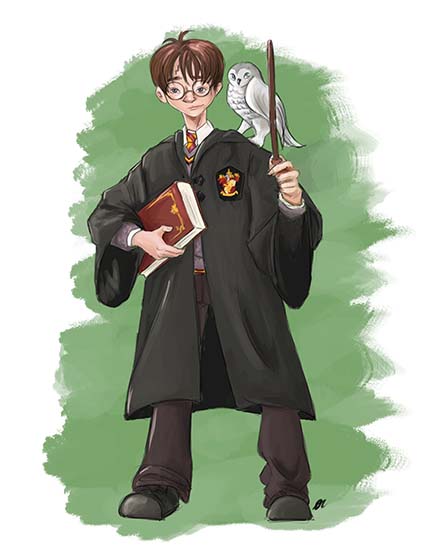 Regular Fit Printed T-Shirt Harry Potter — image 6