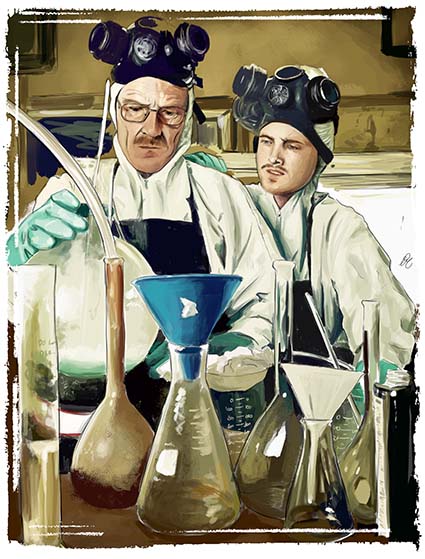 Regular Fit Printed T-Shirt Breaking Bad — image 6