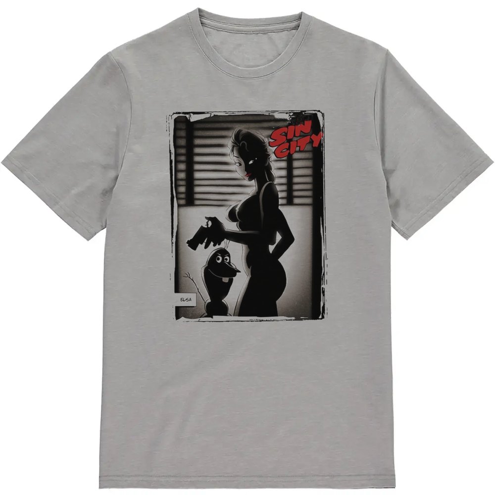 Regular Fit Printed T-Shirt Elsa Sin City — image 3
