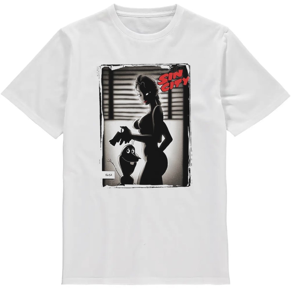 Regular Fit Printed T-Shirt Elsa Sin City — image 2