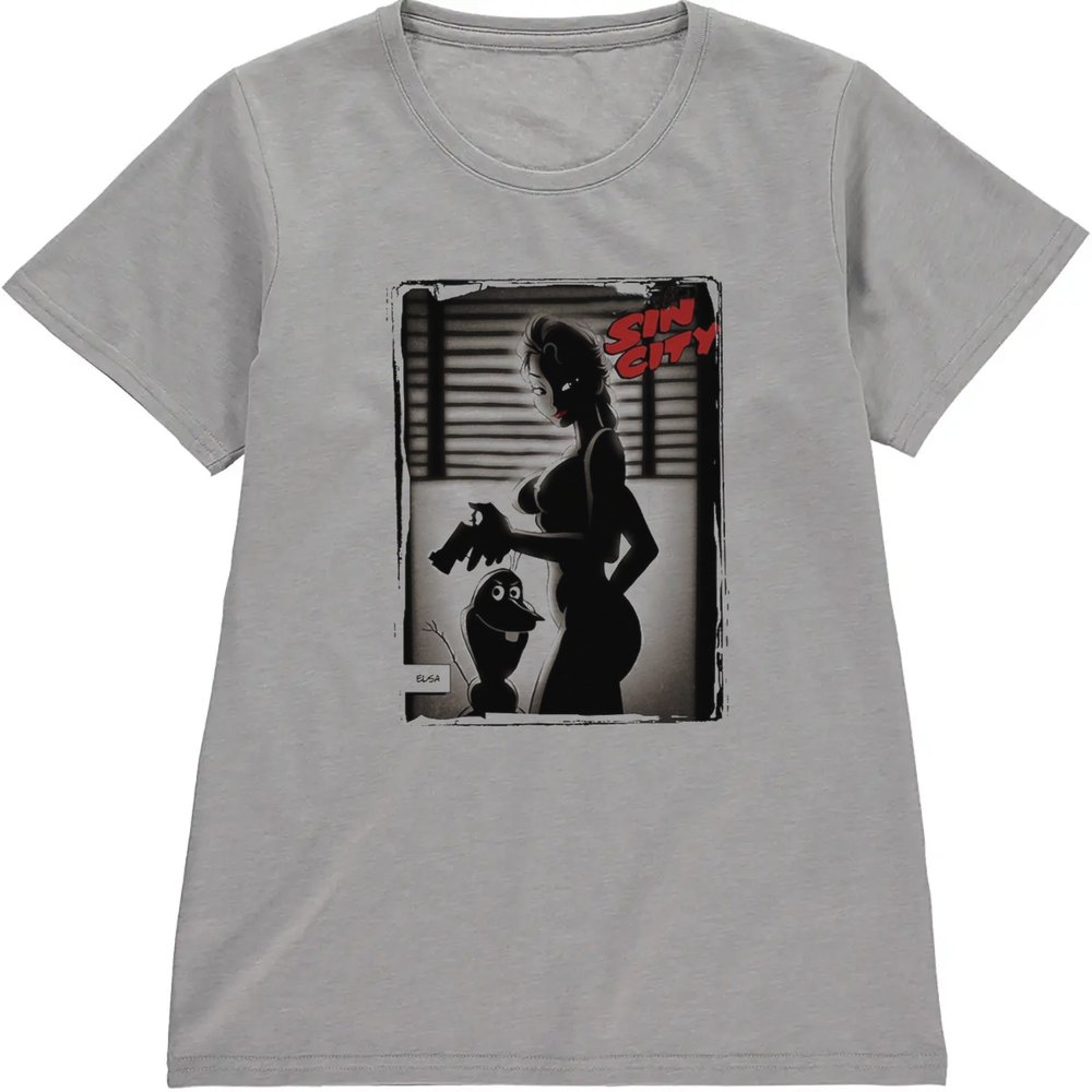 Regular Fit Printed T-Shirt Elsa Sin City — image 5