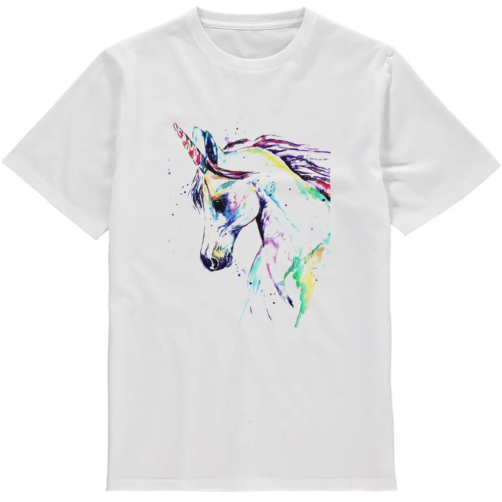 Regular Fit Printed T-Shirt Unicorn — image 2