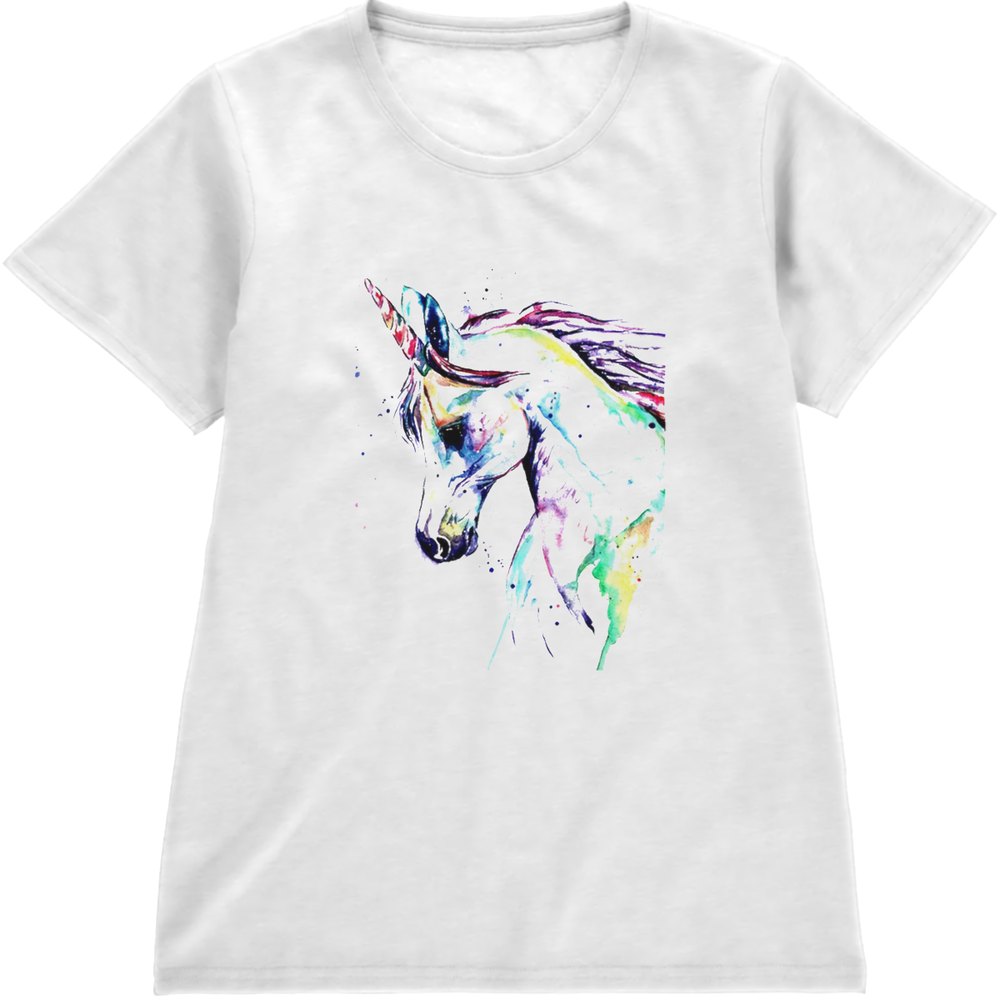 Regular Fit Printed T-Shirt Unicorn — image 4
