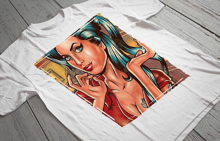Regular Fit Printed T-Shirt Amy Winehouse