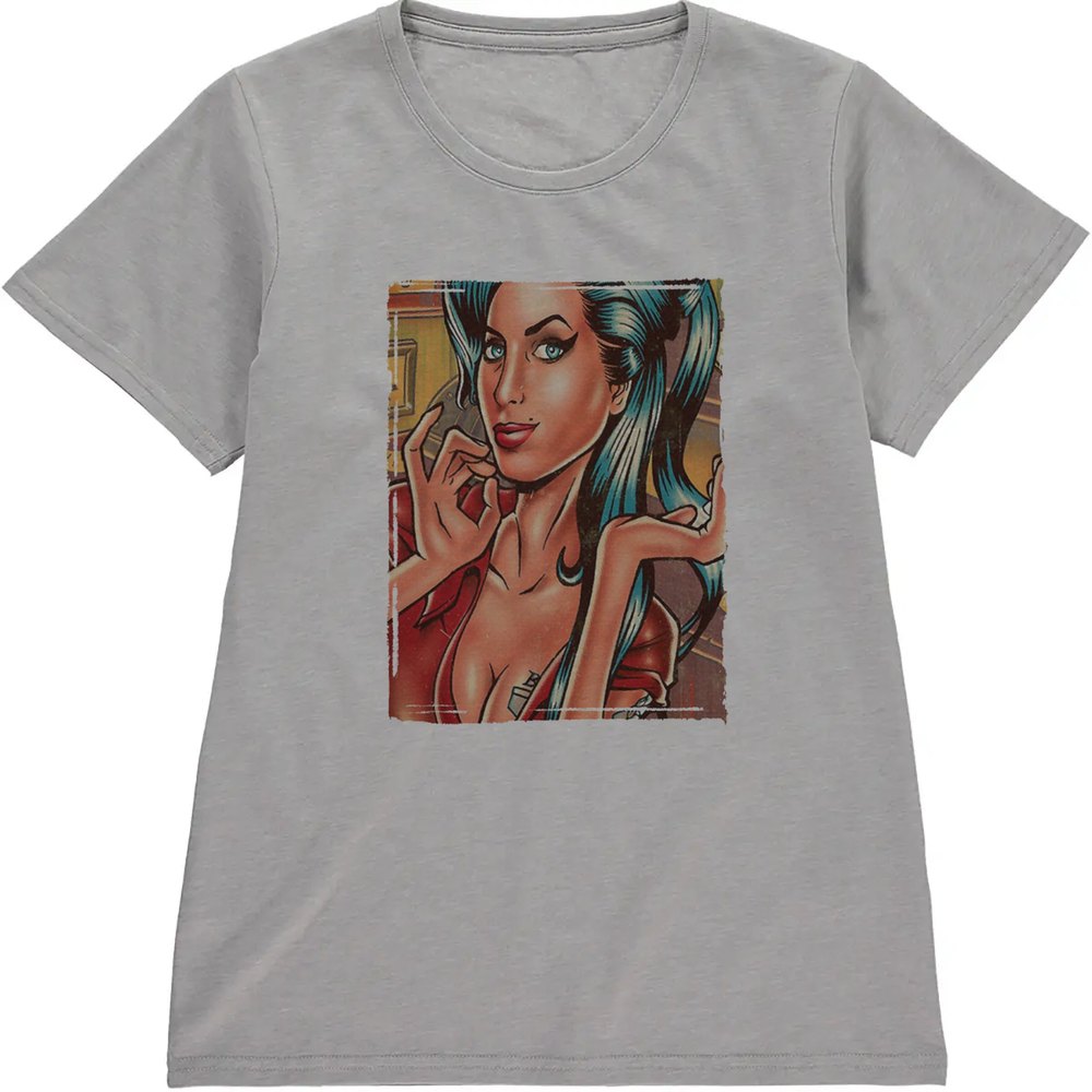 Regular Fit Printed T-Shirt Amy Winehouse — image 5