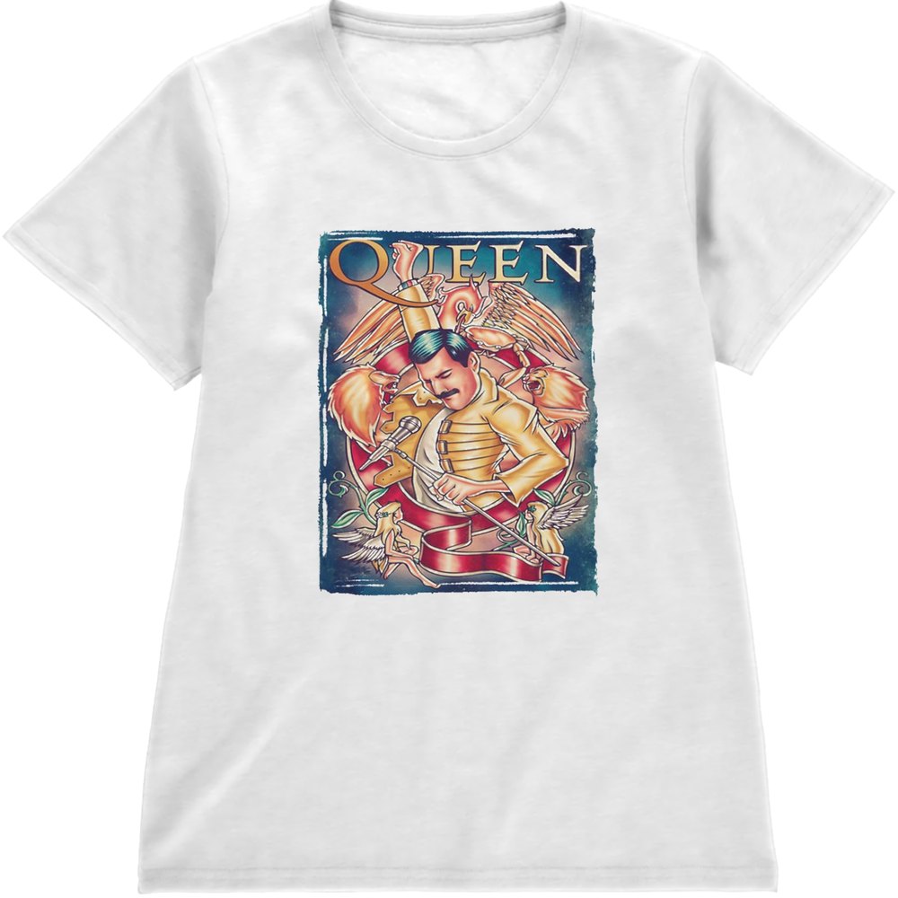 Regular Fit Printed T-Shirt Freddie Mercury — image 4