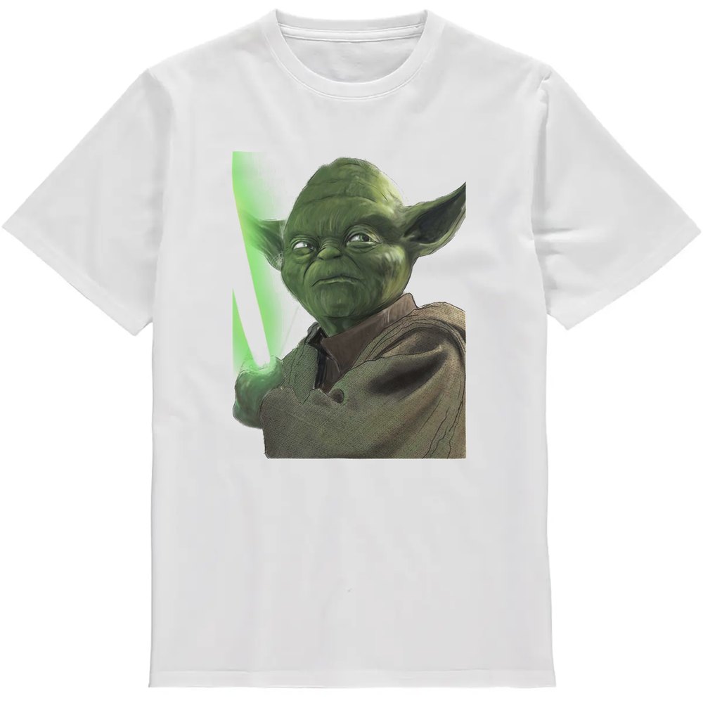 Regular Fit Printed T-Shirt Yoda — image 2