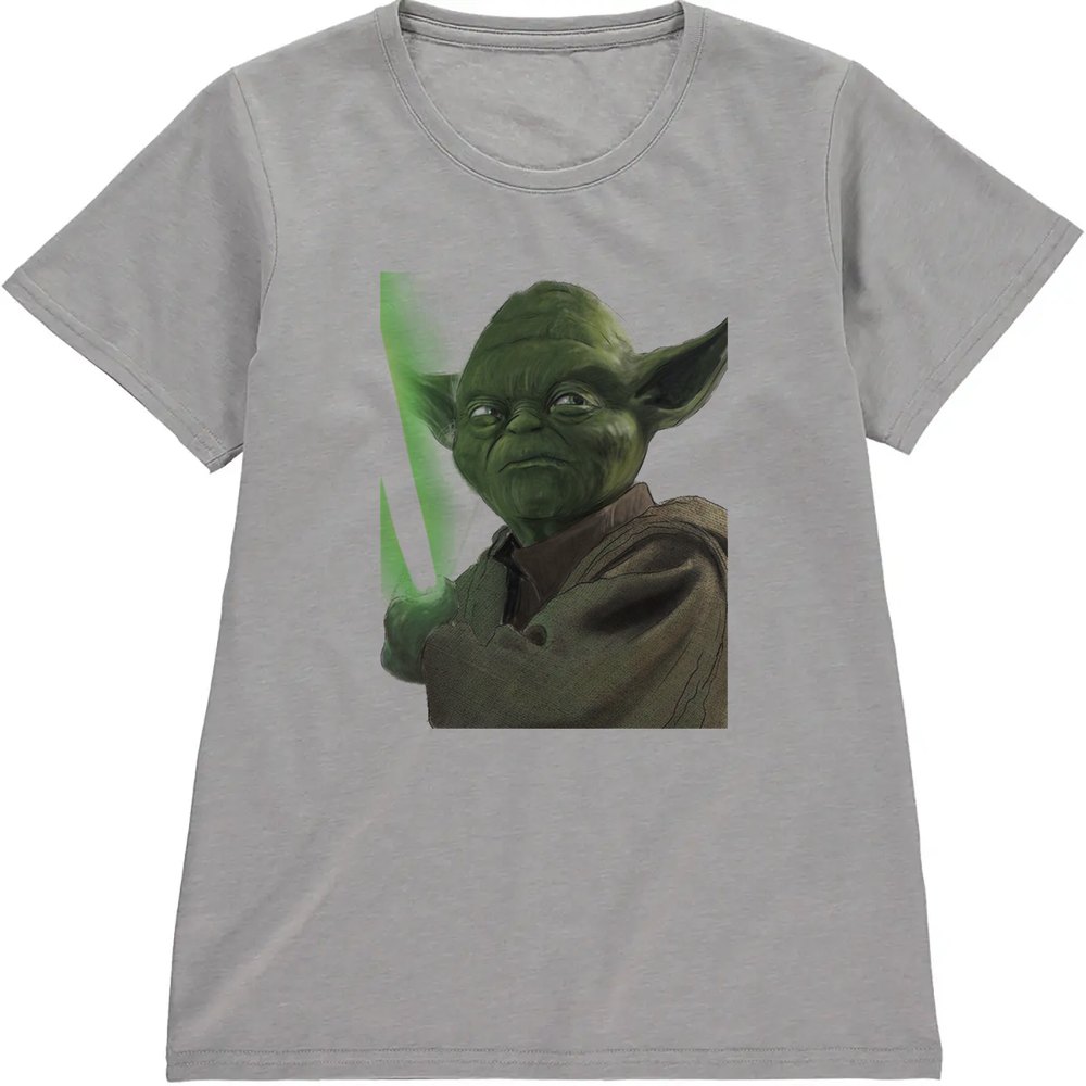 Regular Fit Printed T-Shirt Yoda — image 5