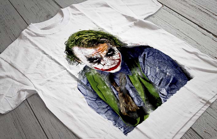 Regular Fit Printed T-Shirt Joker