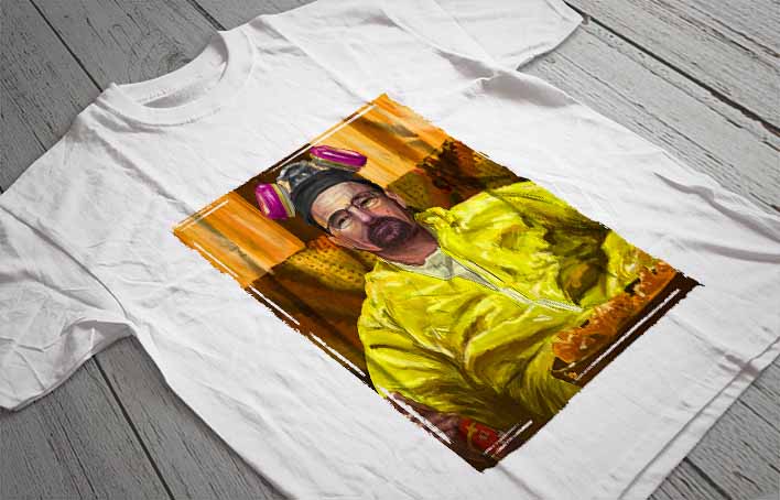 Regular Fit Printed T-Shirt Breaking Bad