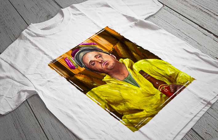 Regular Fit Printed T-Shirt Breaking Bad