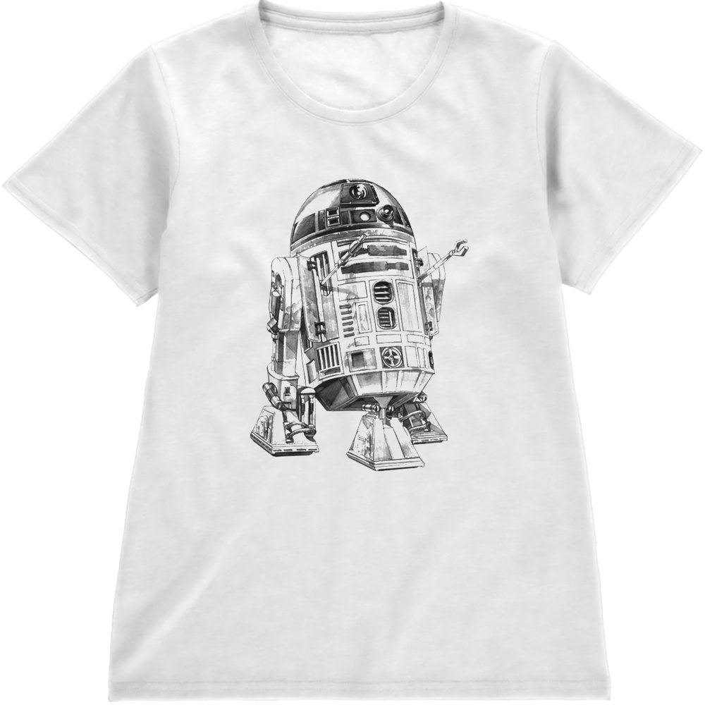 Regular Fit Printed T-Shirt R2D2 — image 4