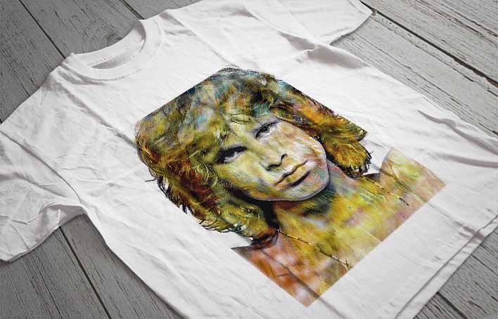 Regular Fit Printed T-Shirt Jim Morrison The Doors