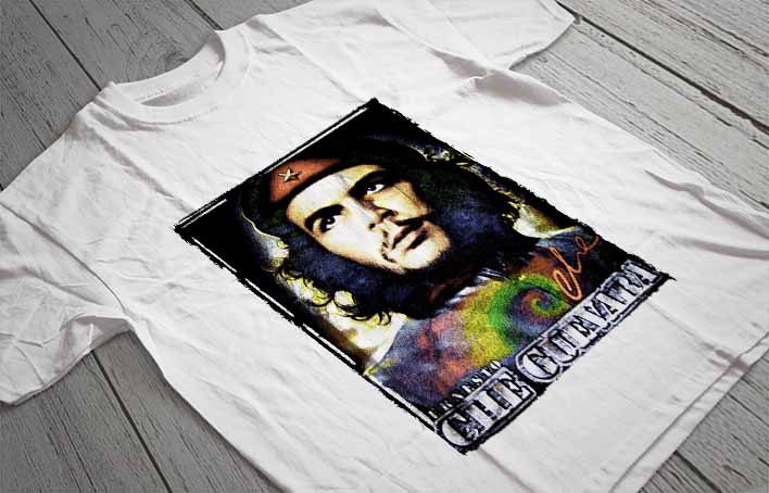 Regular Fit Printed T-Shirt Che Guevara