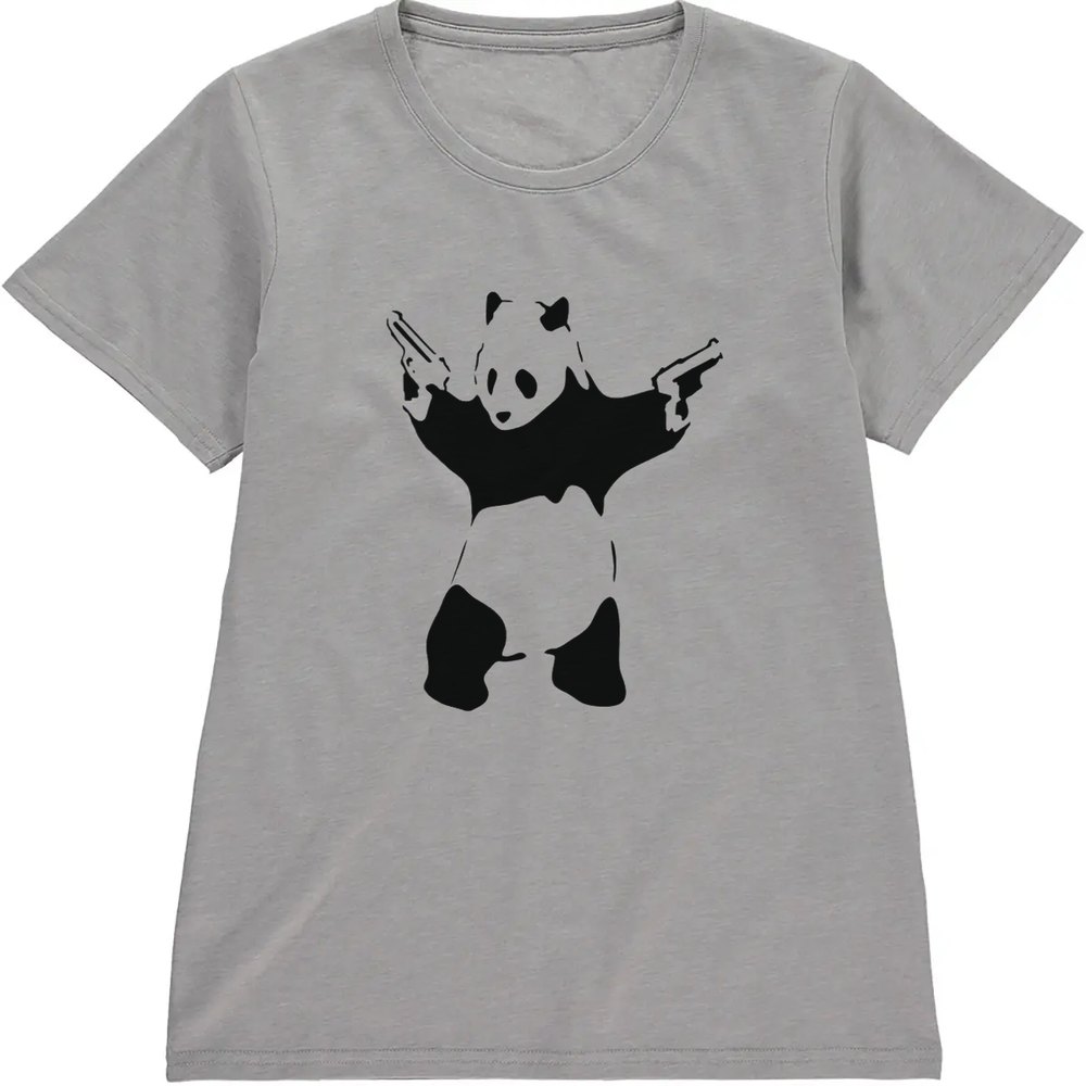 Regular Fit Printed T-Shirt Banksy Panda — image 5