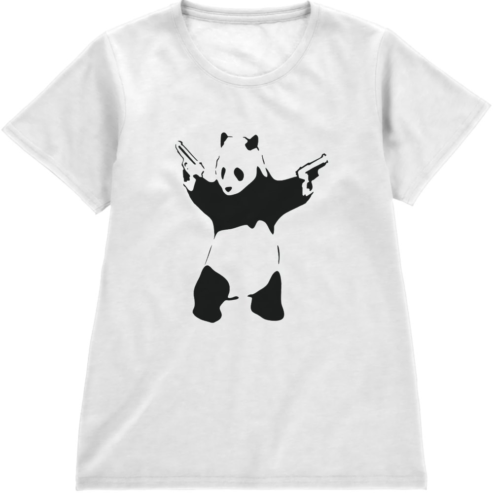 Regular Fit Printed T-Shirt Banksy Panda — image 4