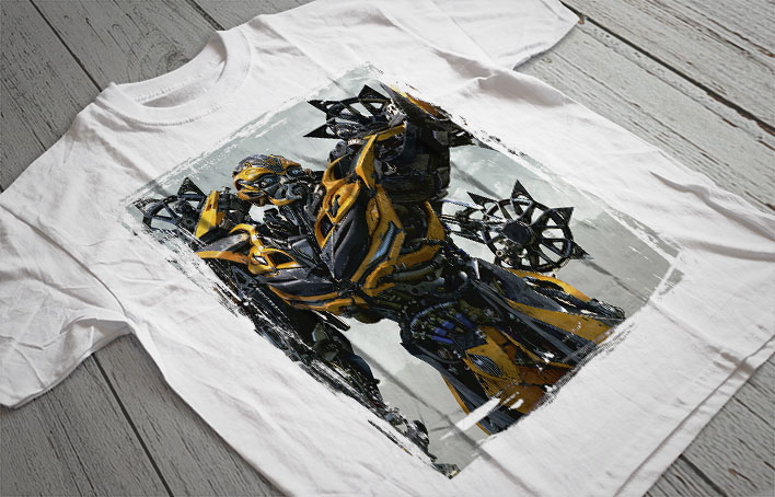Regular Fit Printed T-Shirt Transformers — image 2
