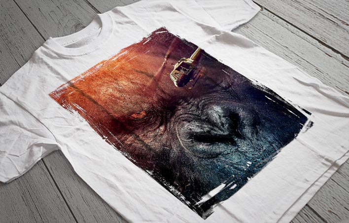 Regular Fit Printed T-Shirt King Kong — image 2