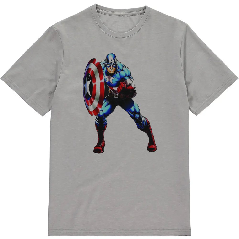 Regular Fit Printed T-Shirt Captain America — image 3