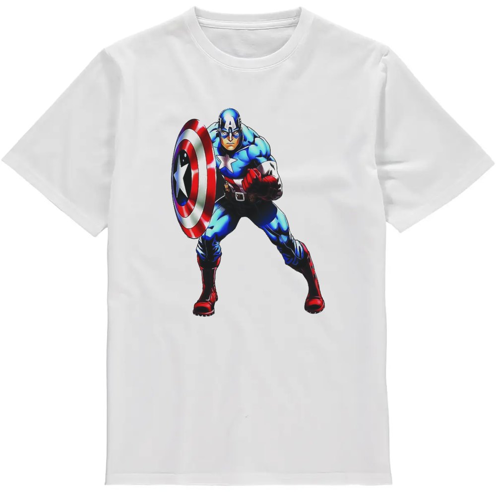 Regular Fit Printed T-Shirt Captain America — image 2