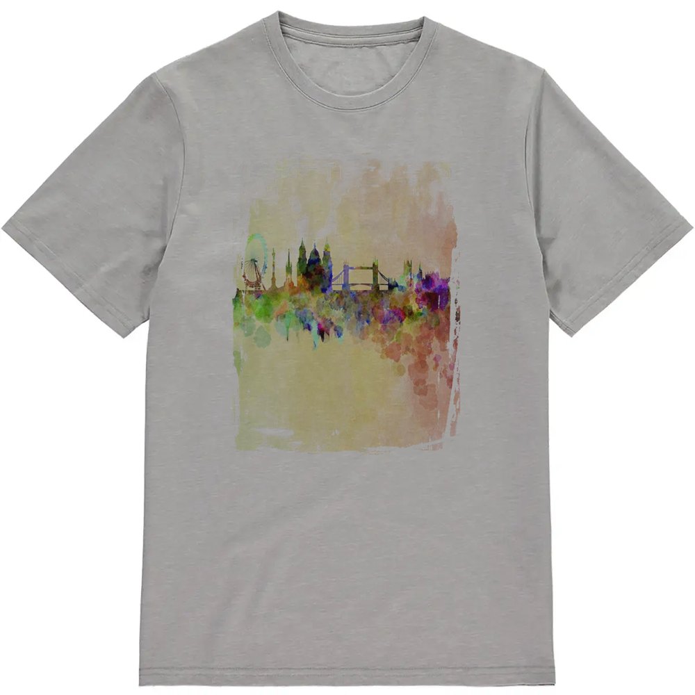 Regular Fit Printed T-Shirt London Skyline — image 3