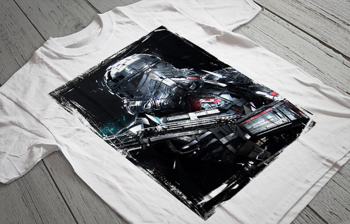 Regular Fit Printed T-Shirt Star Wars Stormtrooper