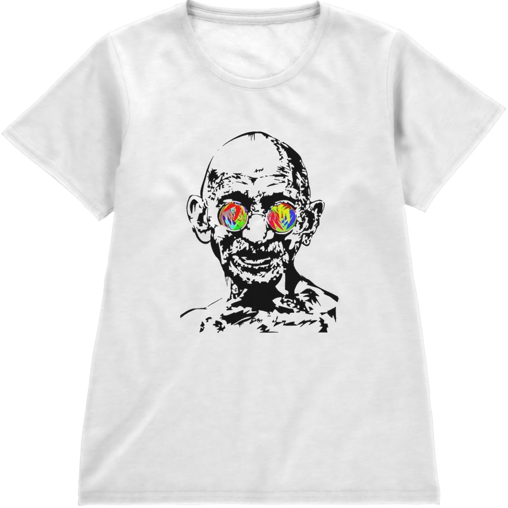 Regular Fit Printed T-Shirt Gandhi — image 4