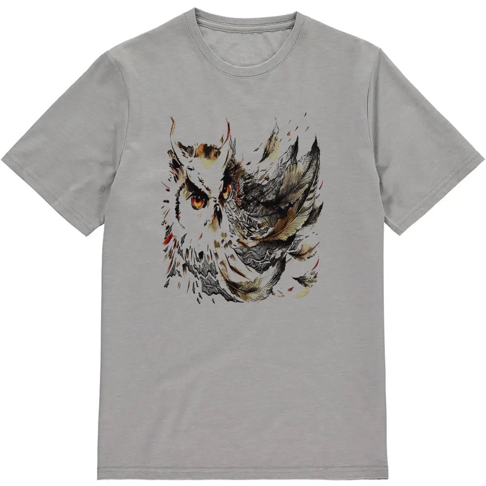 Regular Fit Printed T-Shirt Owl — image 3