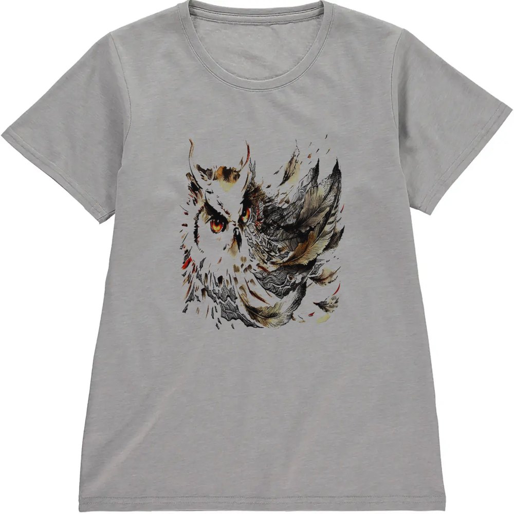 Regular Fit Printed T-Shirt Owl — image 5