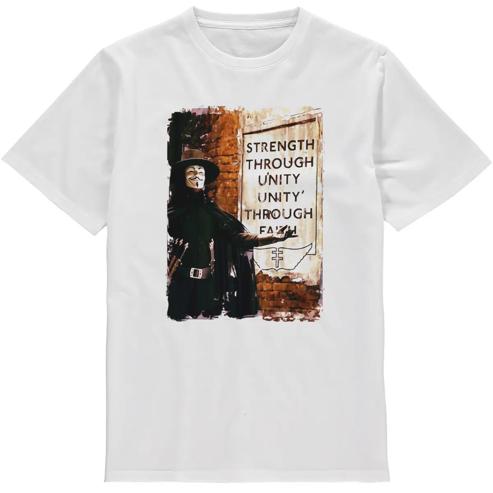 Regular Fit Printed T-Shirt V for Vendetta — image 2