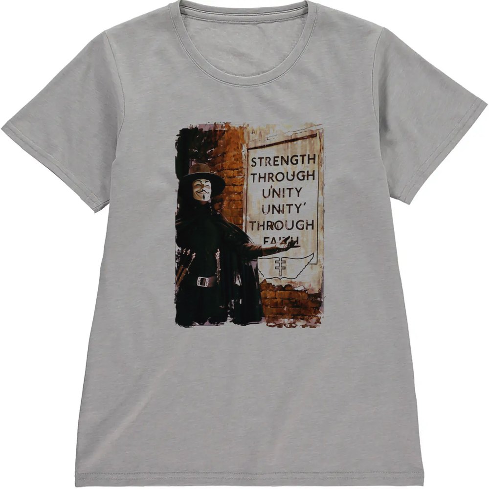 Regular Fit Printed T-Shirt V for Vendetta — image 5