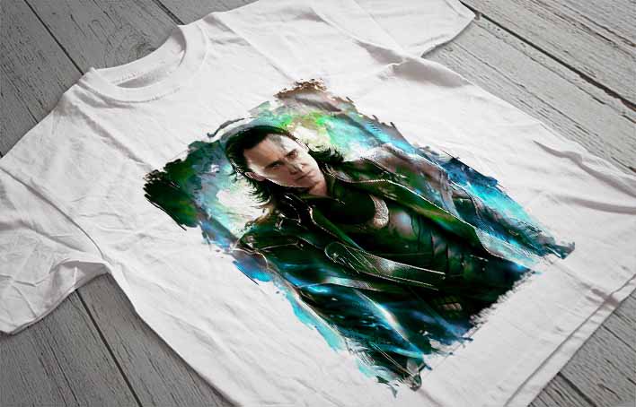 Regular Fit Printed T-Shirt Loki