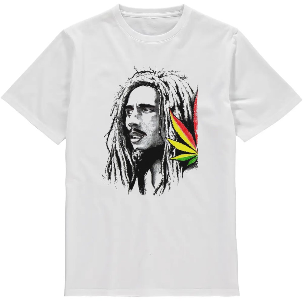 Regular Fit Printed T-Shirt Bob Marley — image 2