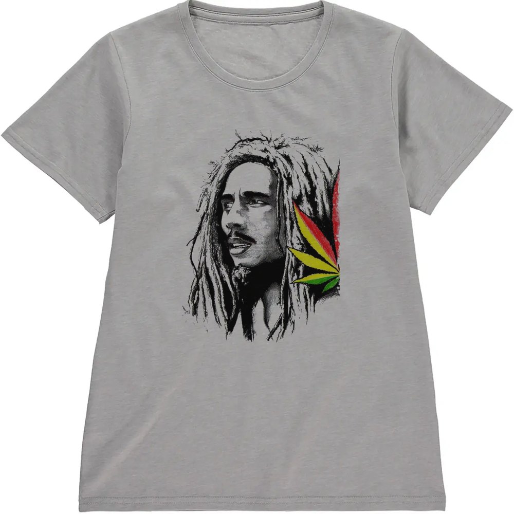 Regular Fit Printed T-Shirt Bob Marley — image 5