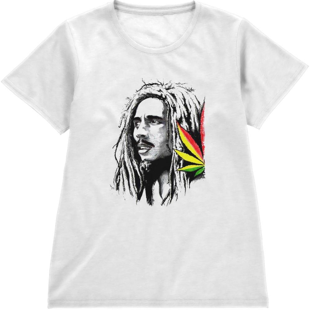 Regular Fit Printed T-Shirt Bob Marley — image 4