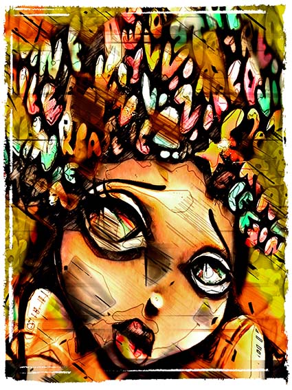 Cushion Cover Sublimation Print Woman — image 2