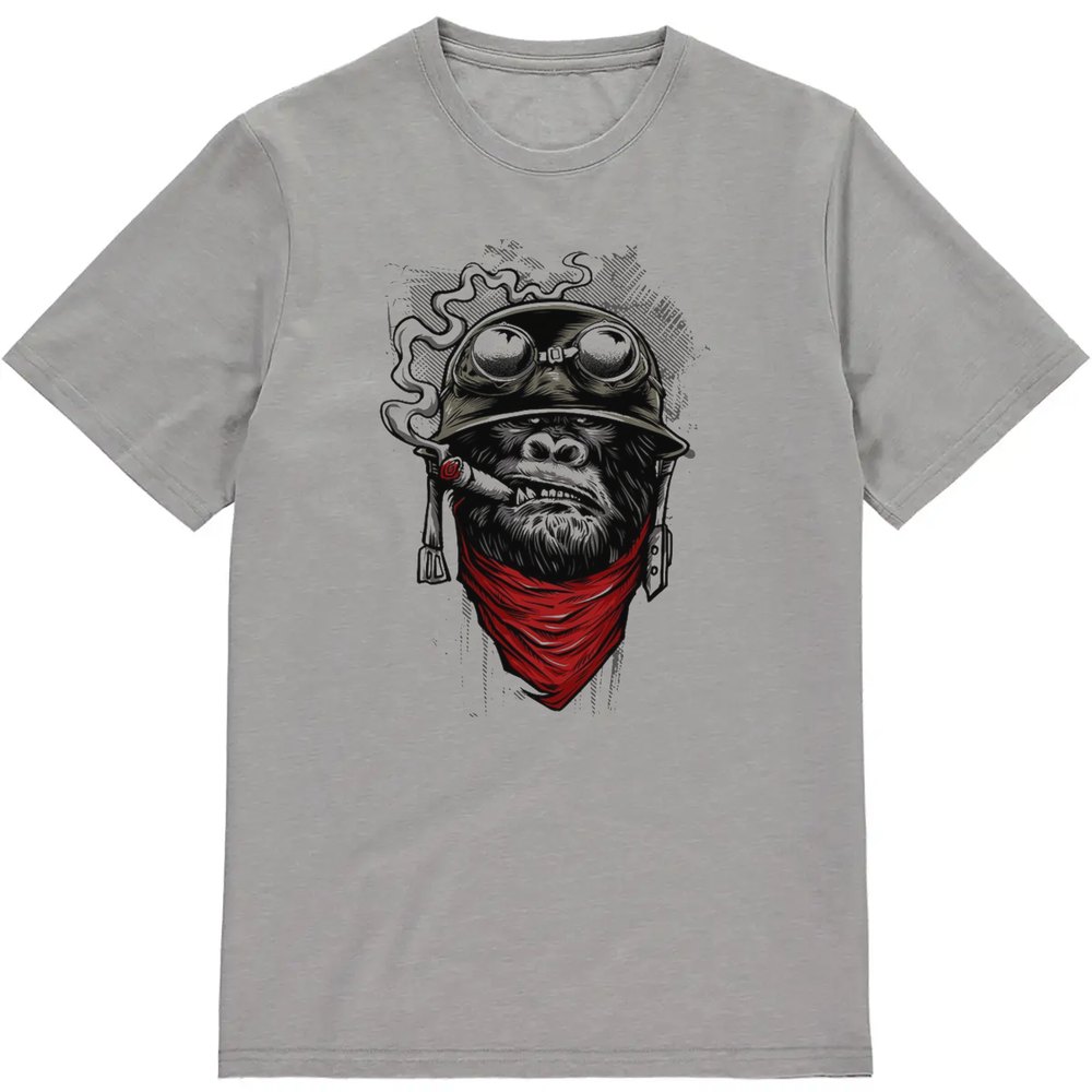Regular Fit Printed T-Shirt Gorilla — image 3
