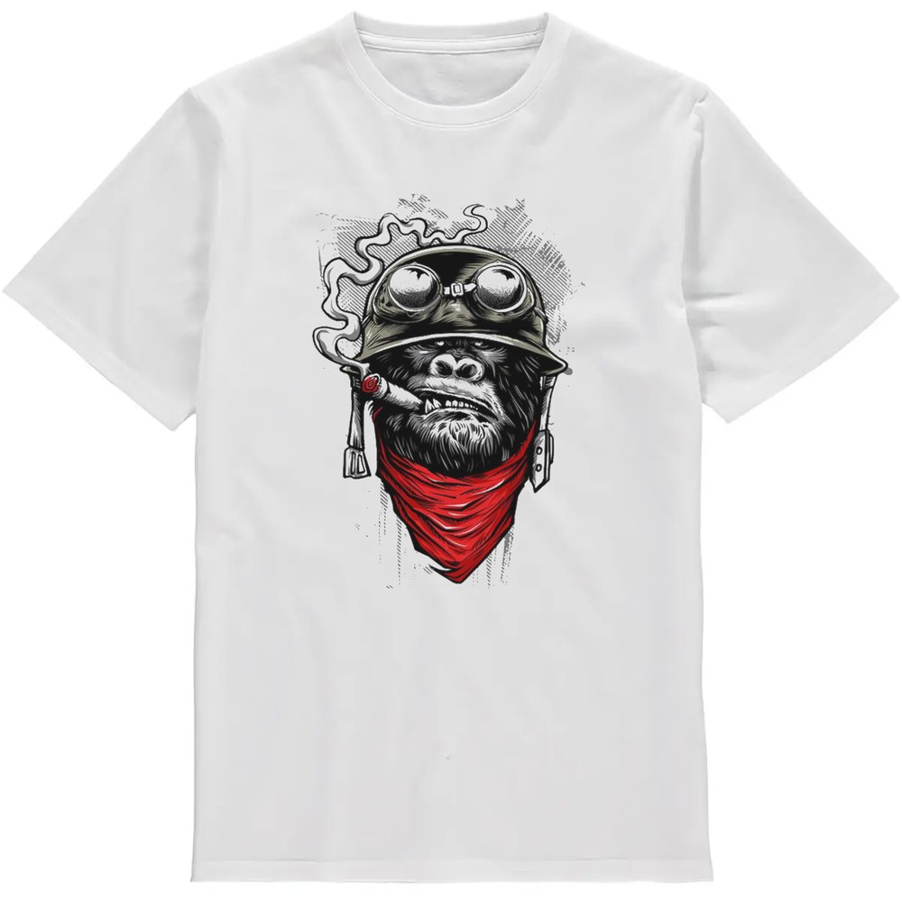 Regular Fit Printed T-Shirt Gorilla — image 2