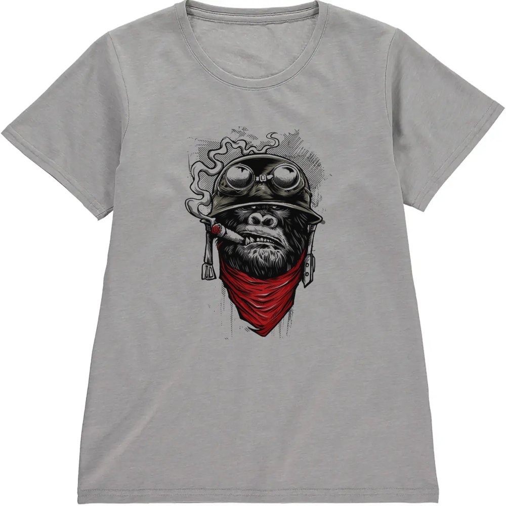 Regular Fit Printed T-Shirt Gorilla — image 5