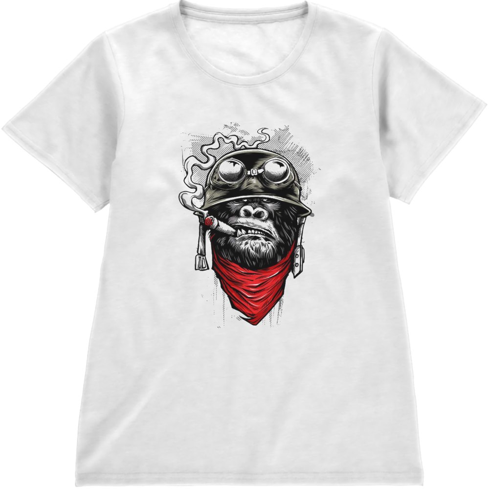 Regular Fit Printed T-Shirt Gorilla — image 4