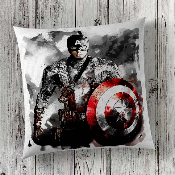 Cushion Cover Sublimation Print Captain America