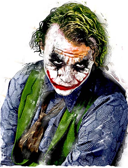 Cushion Cover Sublimation Print Joker — image 2