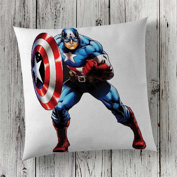 Cushion Cover Sublimation Print Captain America