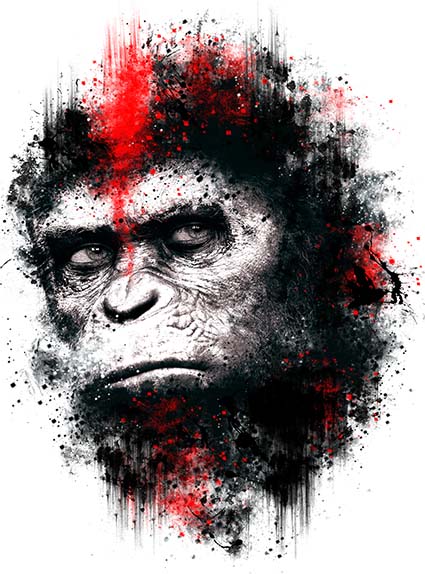 Regular Fit Printed T-Shirt Planet of the Apes — image 6