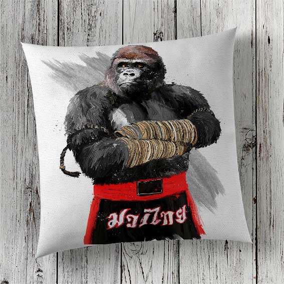 Cushion Cover Sublimation Print Gorilla